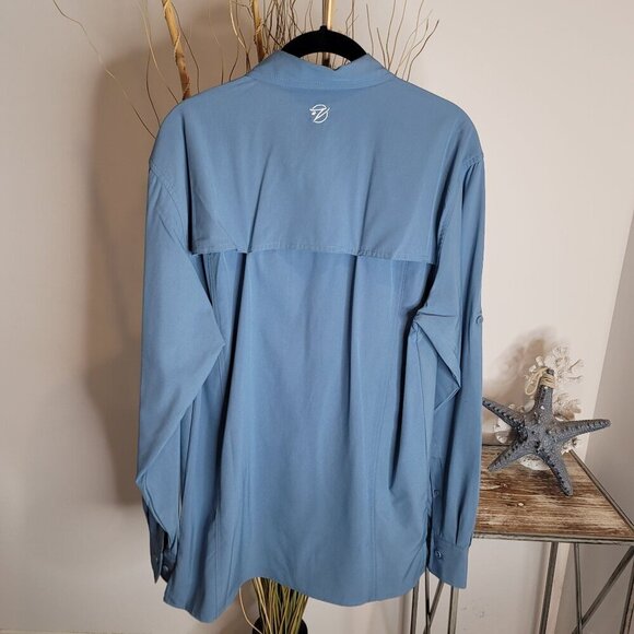 Gillz Button Up Mens Medium - Picture 2 of 8